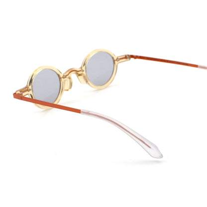 Freesbee Onyx Metal-Acetate Unisex Sunglasses with Tinted Photochromic Lenses