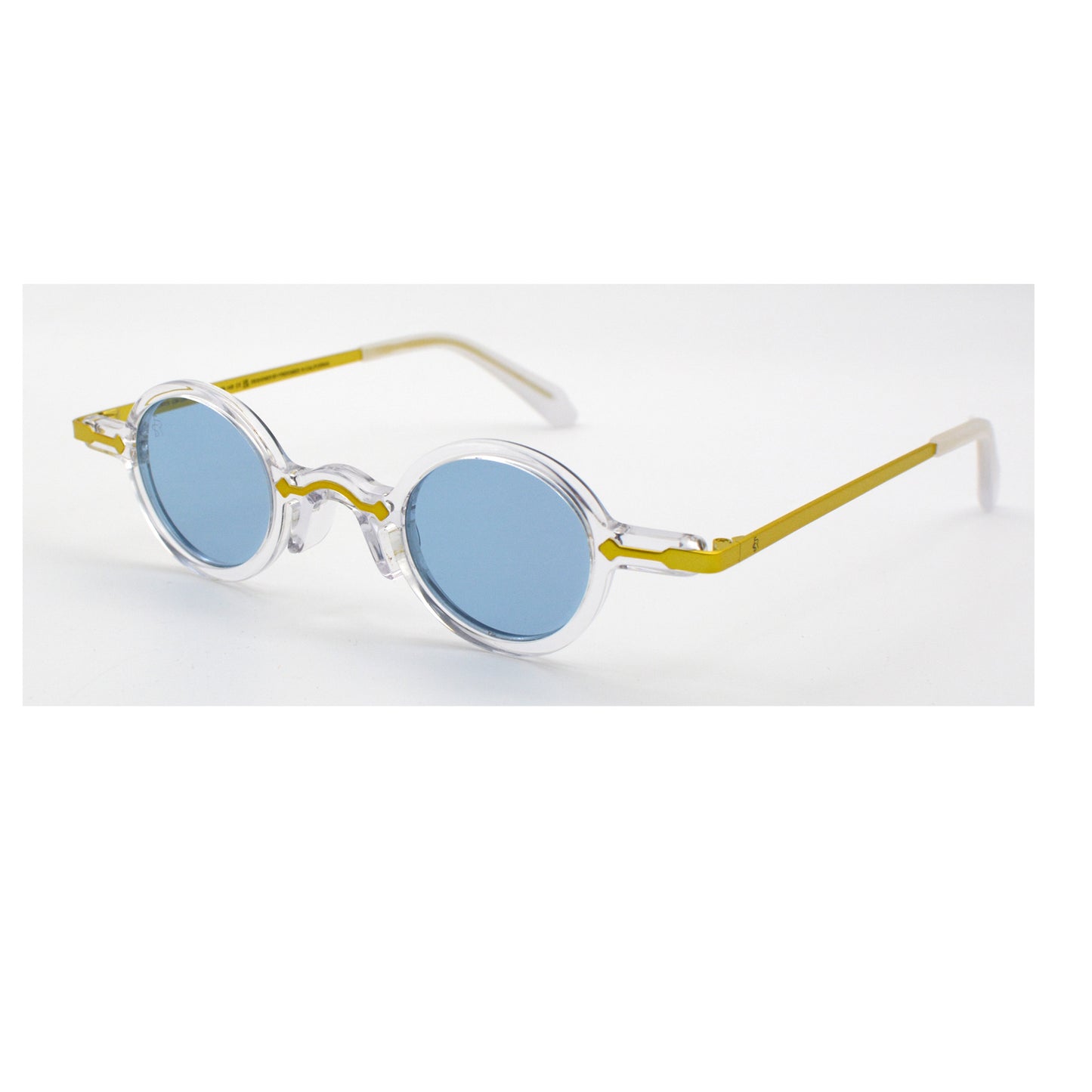 Freesbee Onyx Metal-Acetate Unisex Sunglasses with Tinted Photochromic Lenses