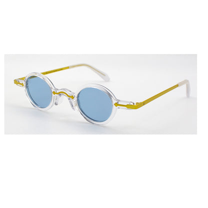 Freesbee Onyx Metal-Acetate Unisex Sunglasses with Tinted Photochromic Lenses