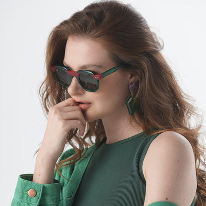 FRSB Freesbee Concord Asetat Unisex Güneş Gözlüğü - Freesbee Turkey