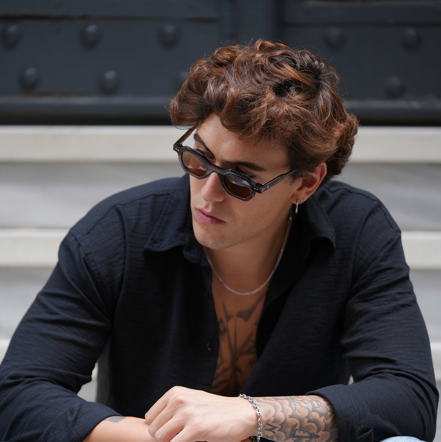 Freesbee Victor Acetate Unisex Sunglasses