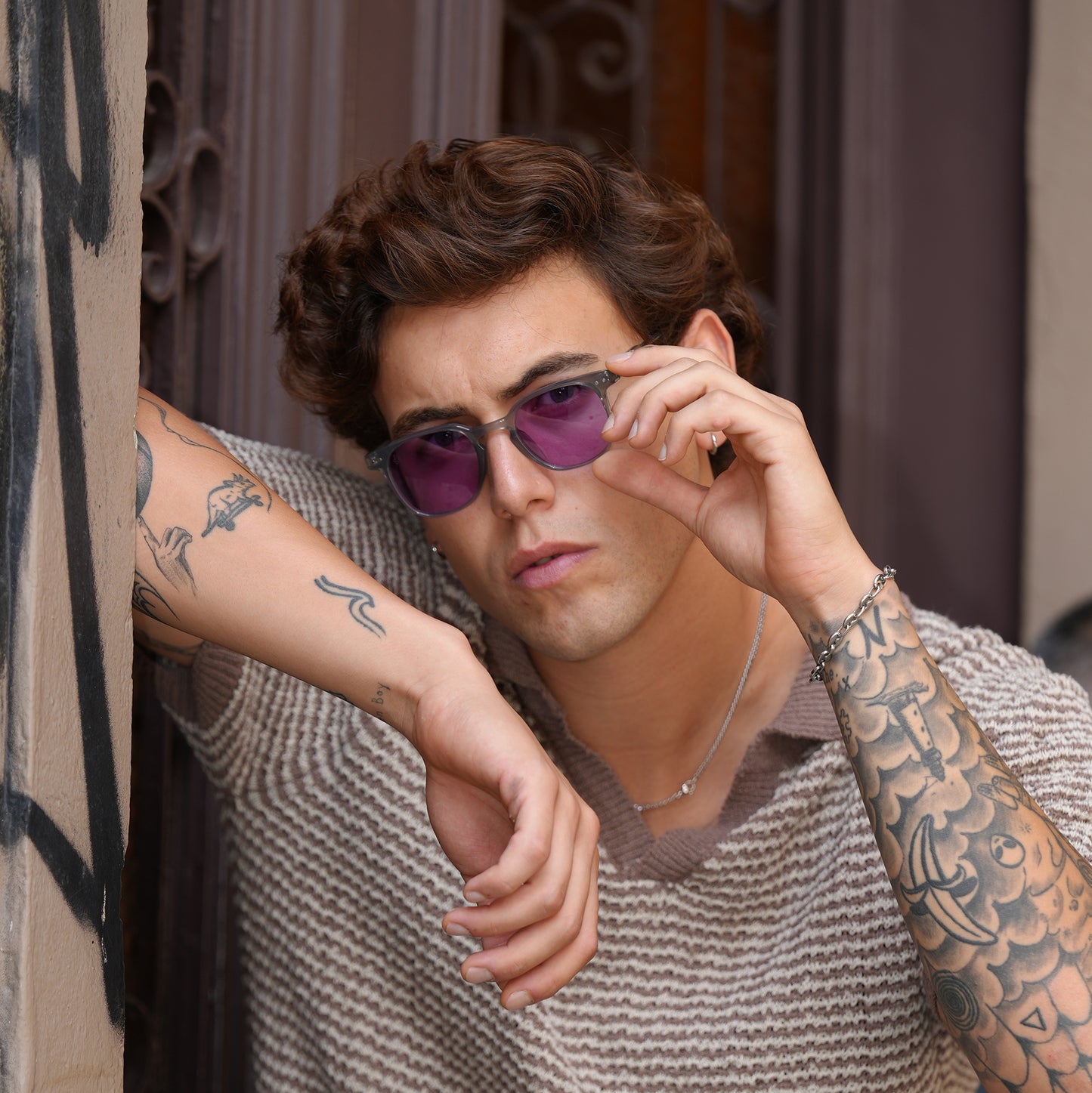 Freesbee Sunland Color Changing Acetate Unisex Sunglasses