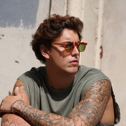 Freesbee Suncity Color Changing Acetate Unisex Sunglasses