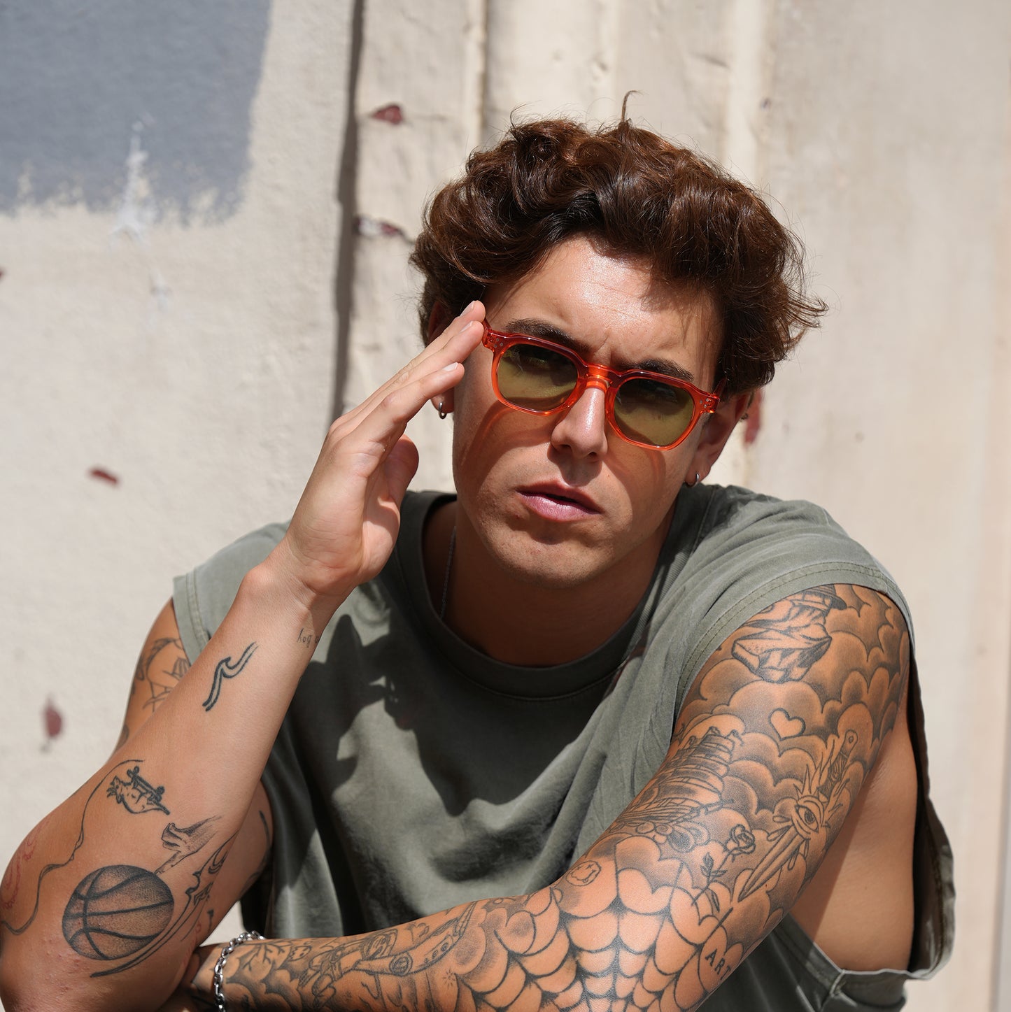 Freesbee Suncity Color Changing Acetate Unisex Sunglasses