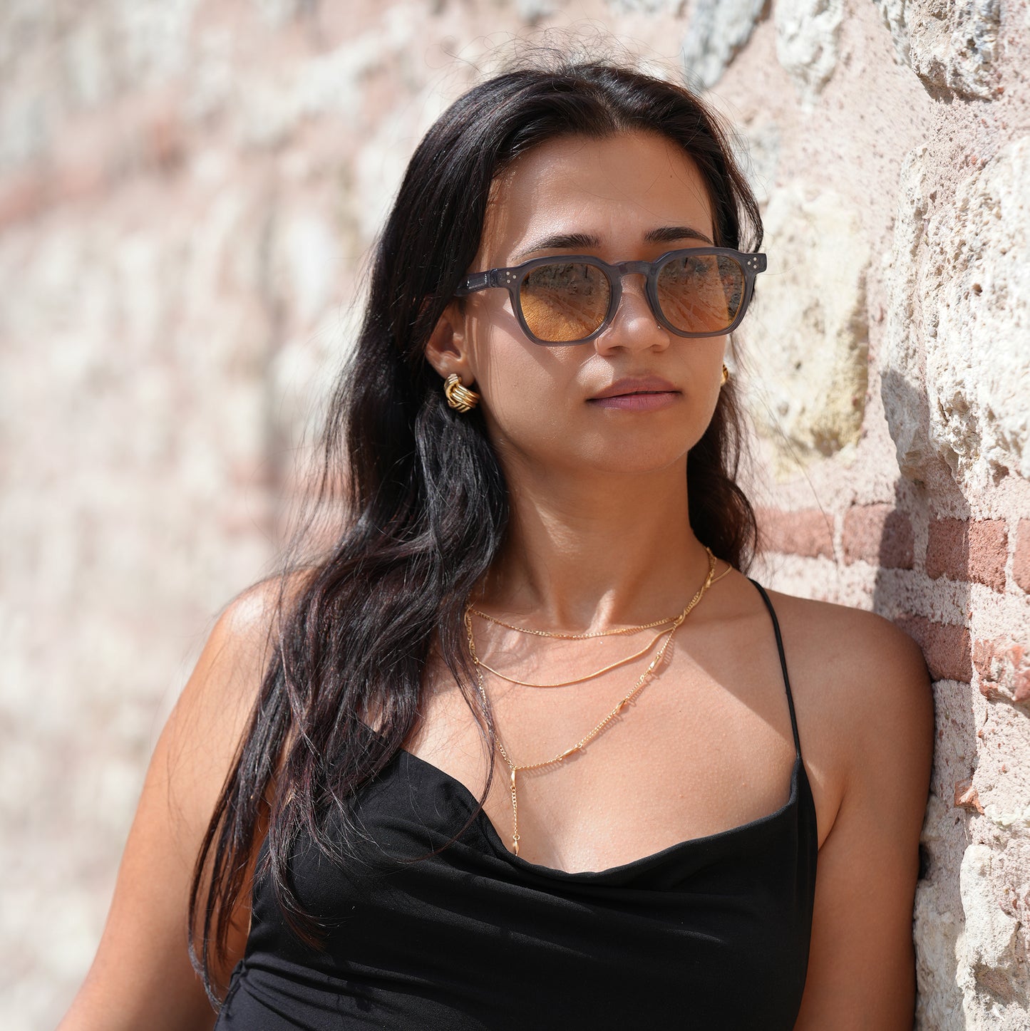 Freesbee Suncity Color Changing Acetate Unisex Sunglasses