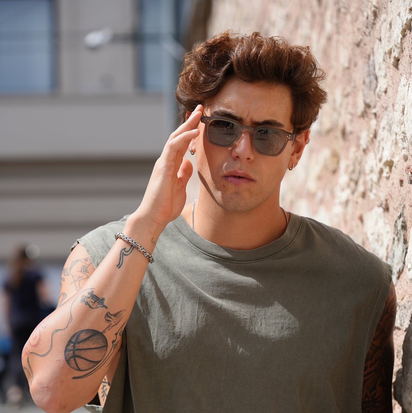 Freesbee Suncity Color Changing Acetate Unisex Sunglasses