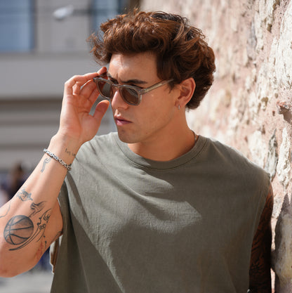 Freesbee Suncity Color Changing Acetate Unisex Sunglasses