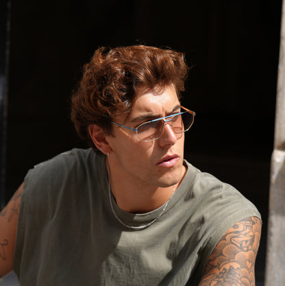 Freesbee Lucas Metal Unisex Sunglasses