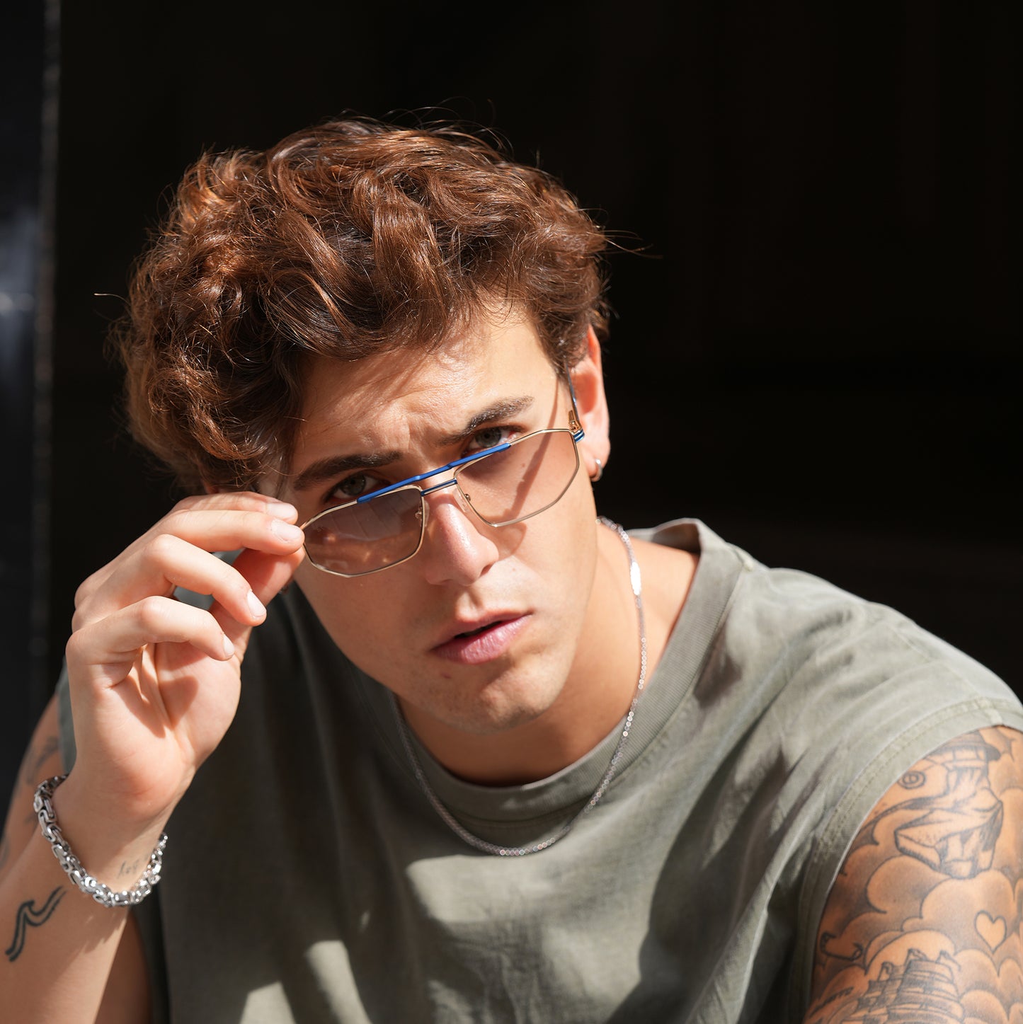 Freesbee Lucas Metal Unisex Sunglasses