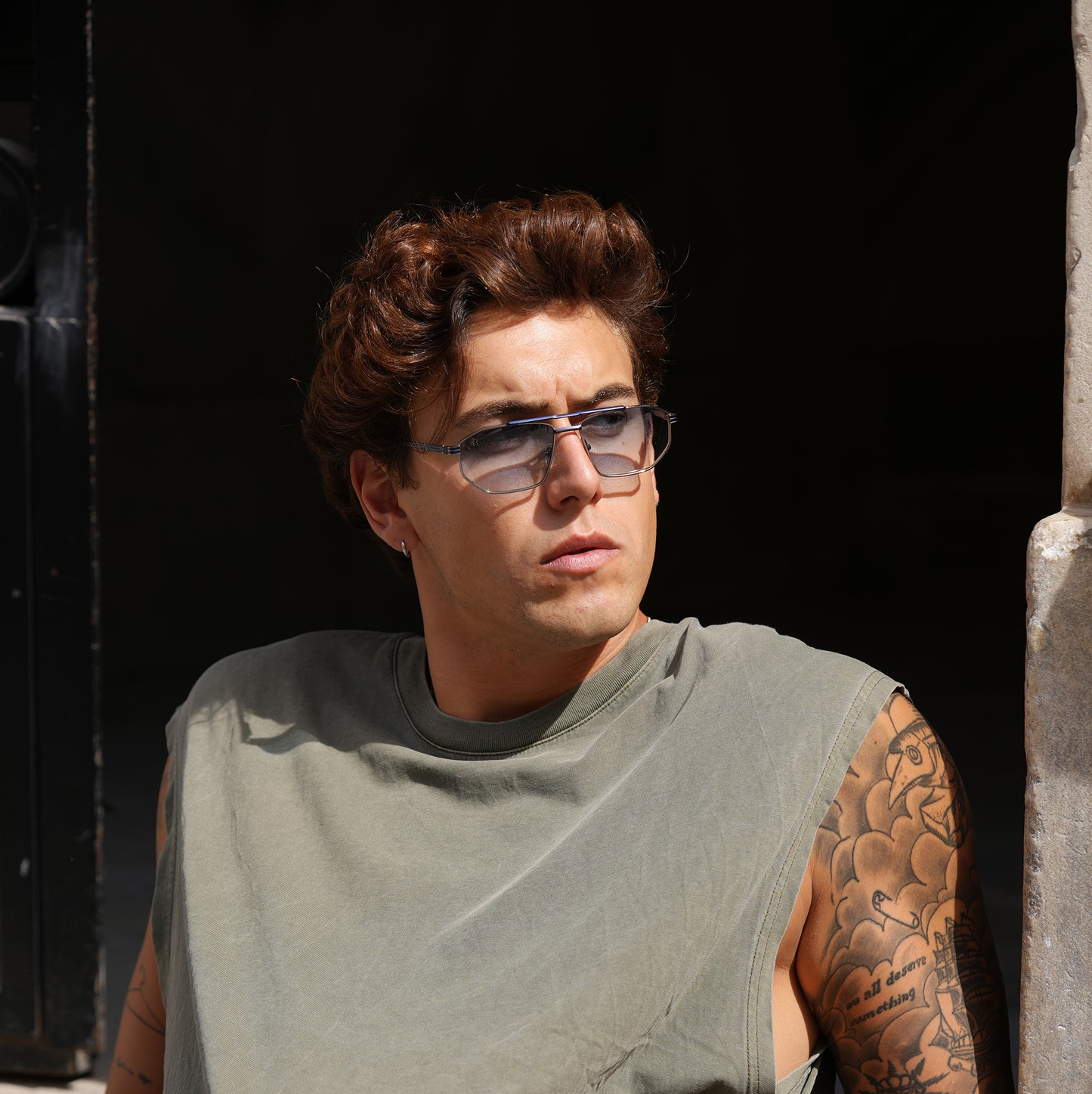 Freesbee Lucas Metal Unisex Sunglasses