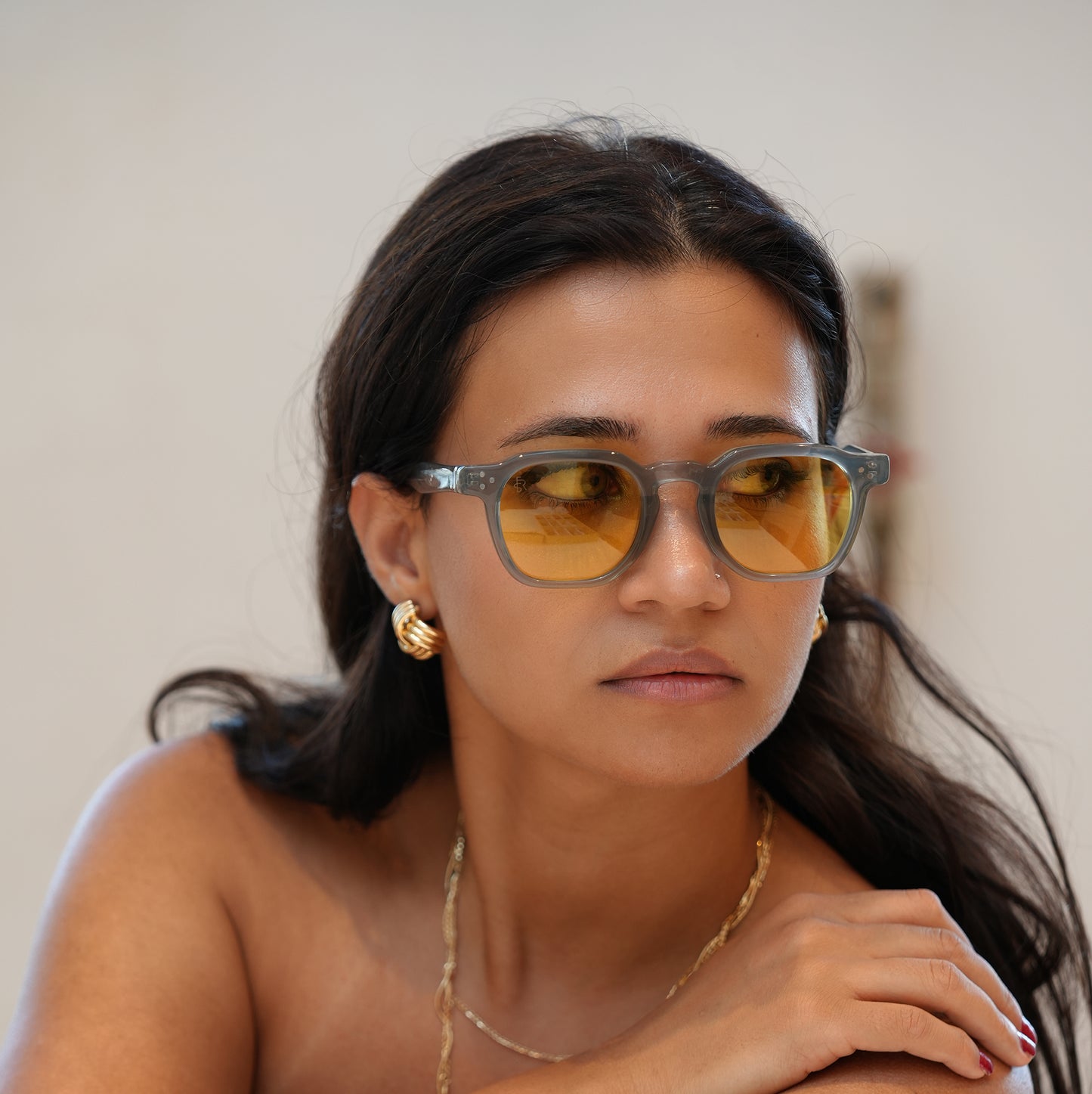 Freesbee Suncity Color Changing Acetate Unisex Sunglasses