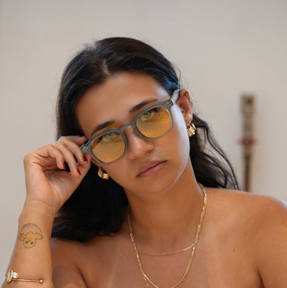 Freesbee Suncity Color Changing Acetate Unisex Sunglasses