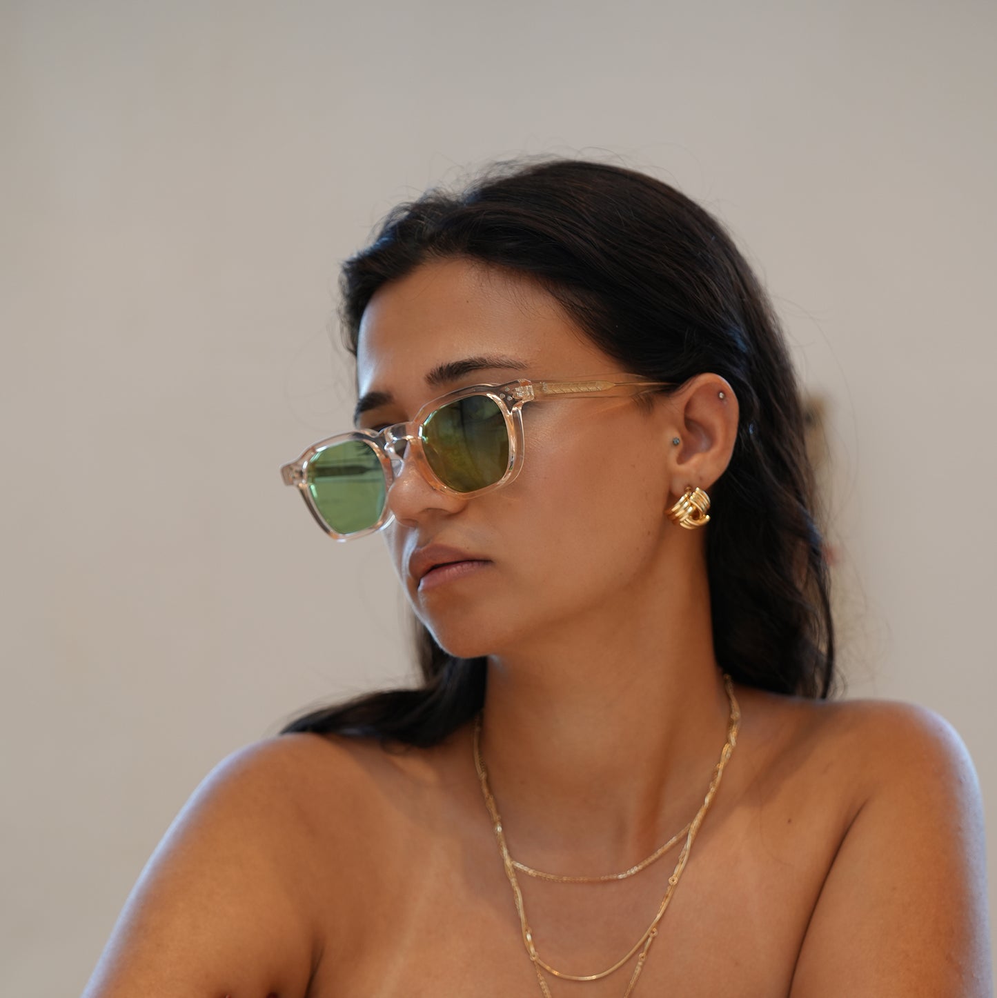 Freesbee Suncity Color Changing Acetate Unisex Sunglasses