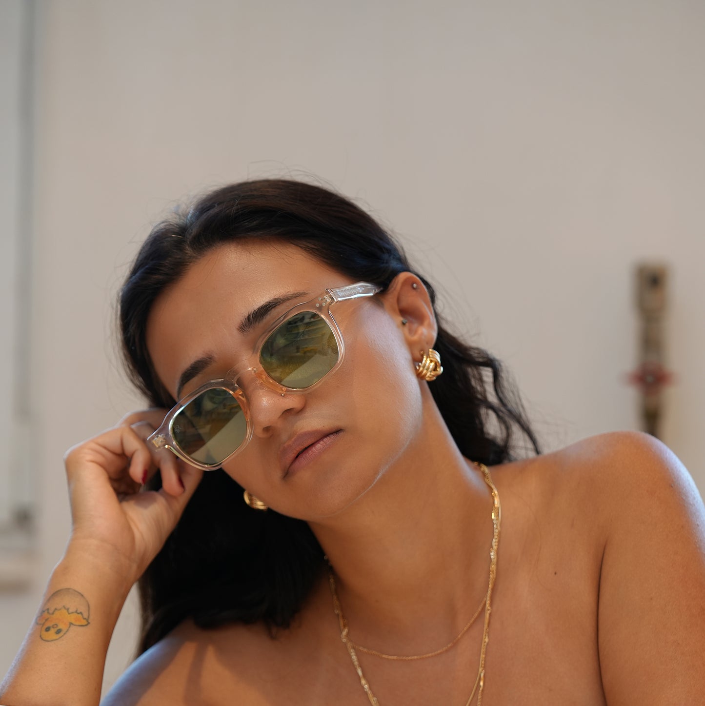 Freesbee Suncity Color Changing Acetate Unisex Sunglasses