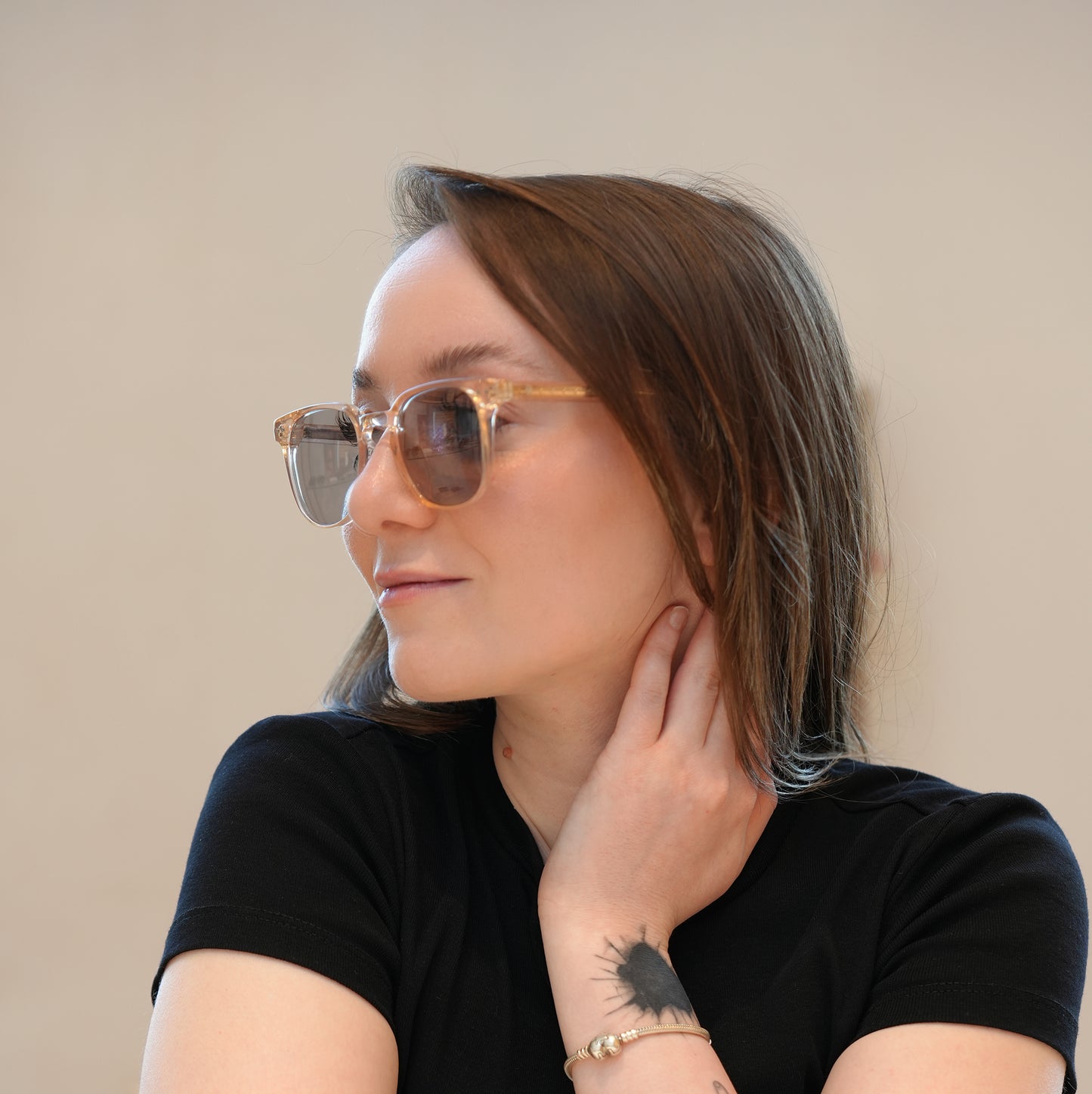 Freesbee Sunland Color Changing Acetate Unisex Sunglasses