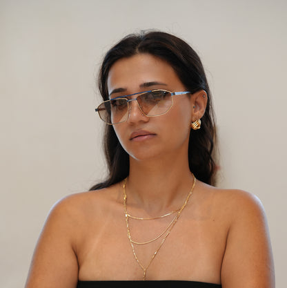 Freesbee Lucas Metal Unisex Sunglasses