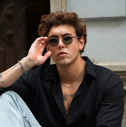 Freesbee Anza Acetate Unisex Sunglasses