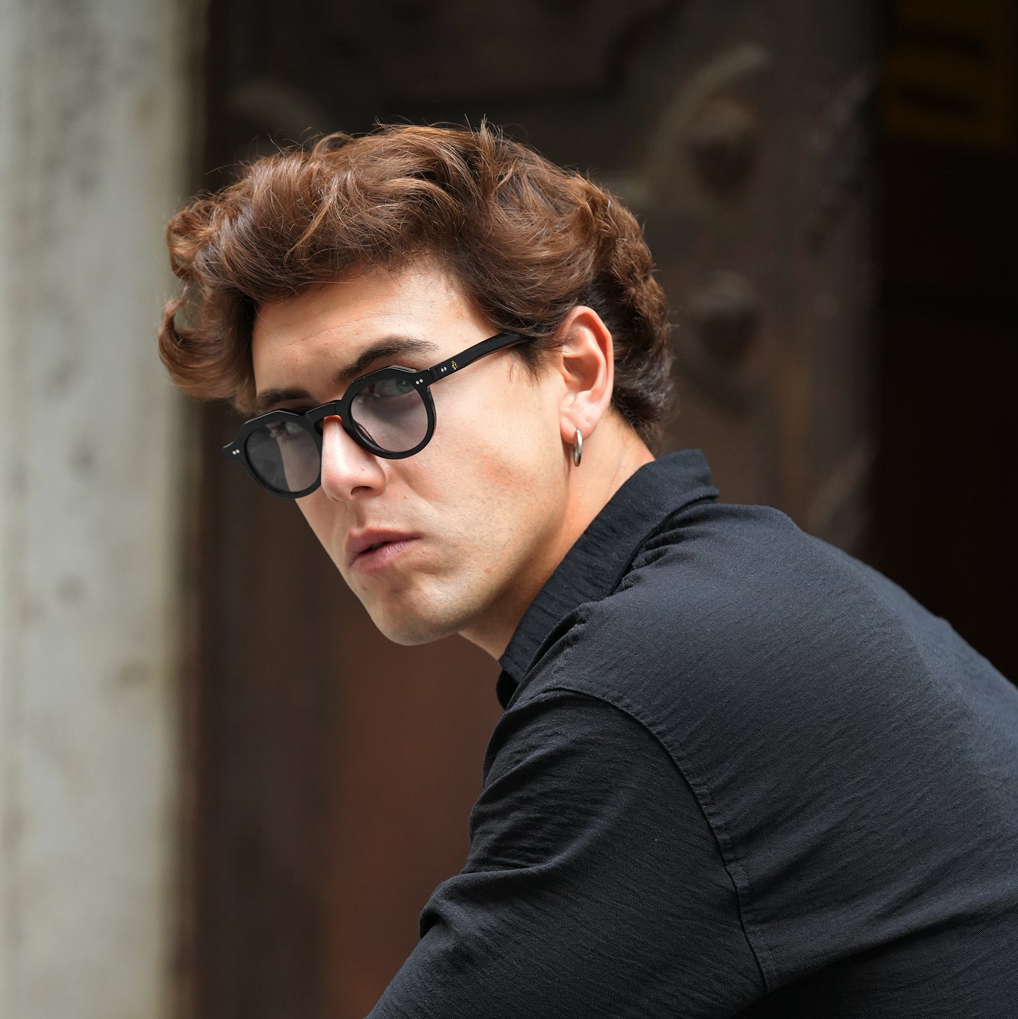 Freesbee Anza Acetate Unisex Sunglasses