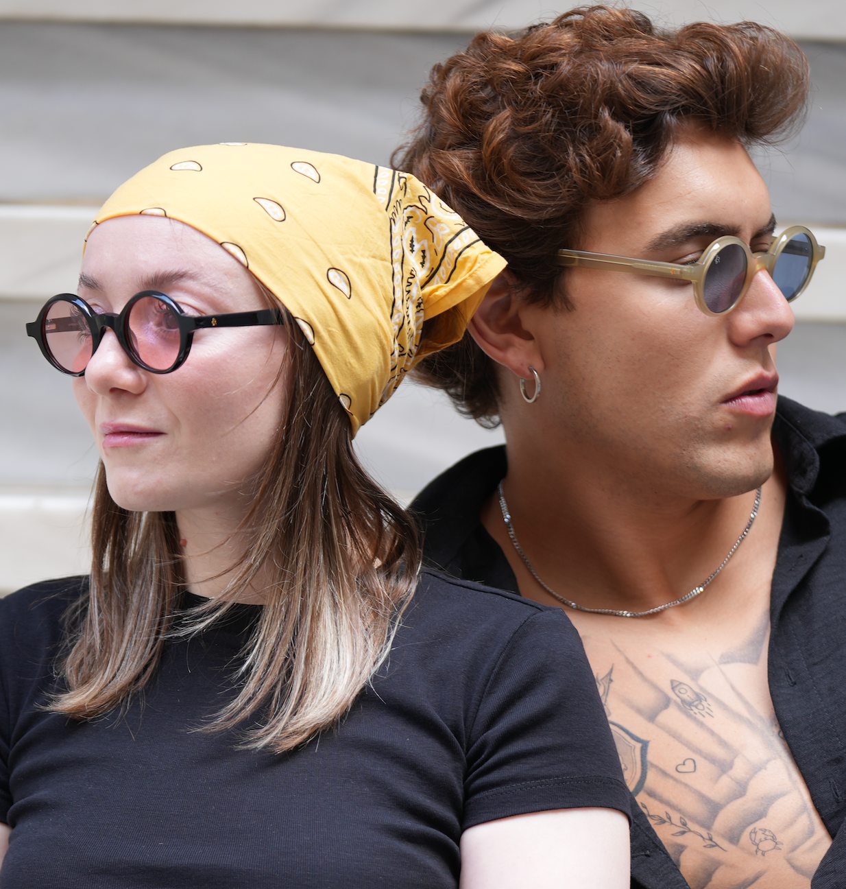 Freesbee Gardena Acetate Unisex Sunglasses