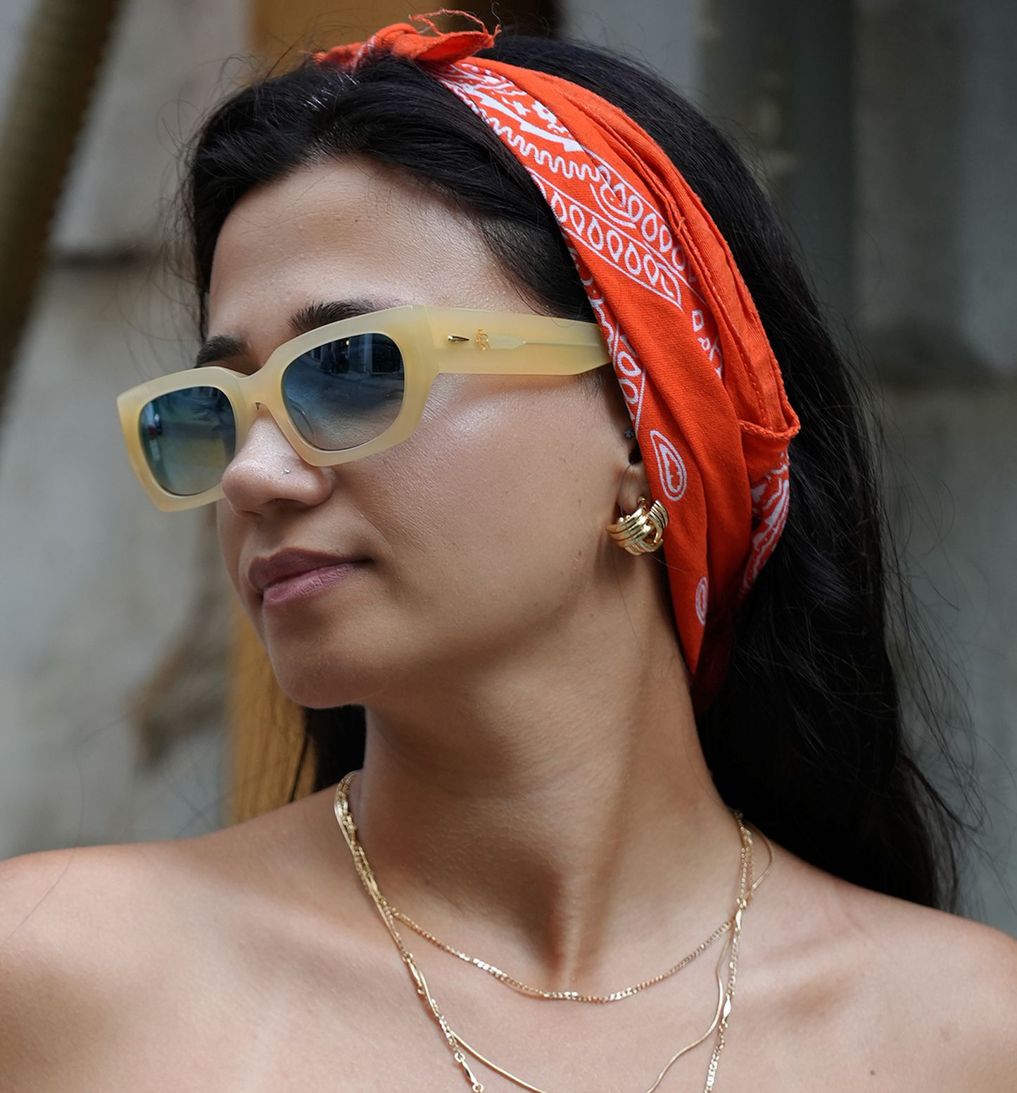 Freesbee Maxwell Acetate Unisex Sunglasses