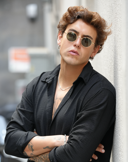 Freesbee Samoa Metal Unisex Sunglasses