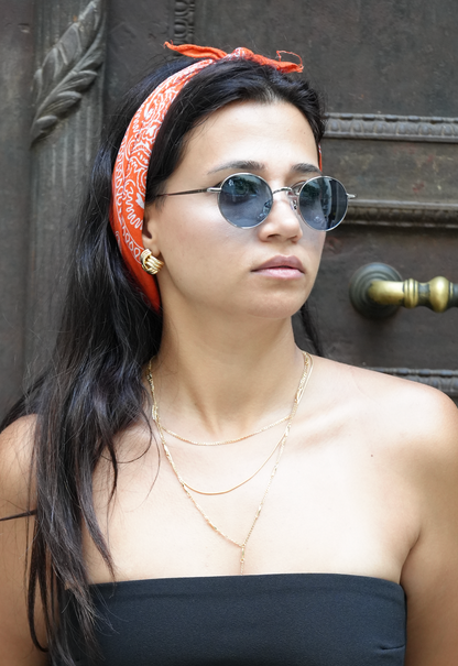 Freesbee Samoa Metal Unisex Sunglasses