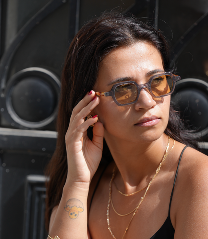 Freesbee Nelson (Colored Photochromic Lens) Acetate Unisex Sunglasses