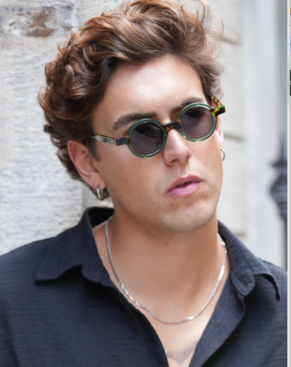 Freesbee Mineral Acetate Unisex Sunglasses