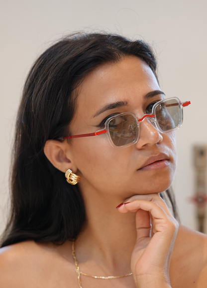 Freesbee Venice Metal-Acetate Unisex Sunglasses with Tinted Photochromic Lenses