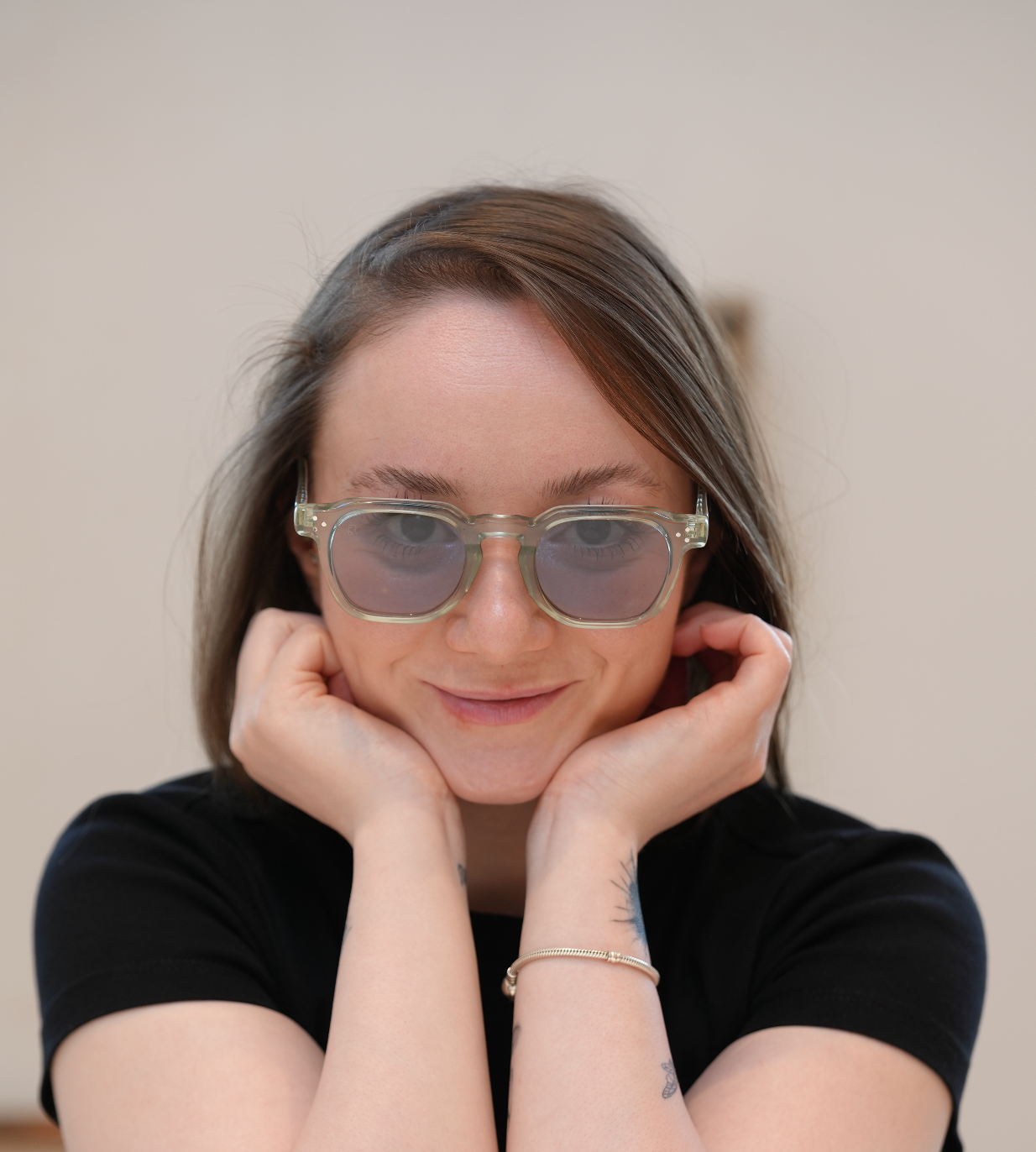 Freesbee Suncity Color Changing Acetate Unisex Sunglasses