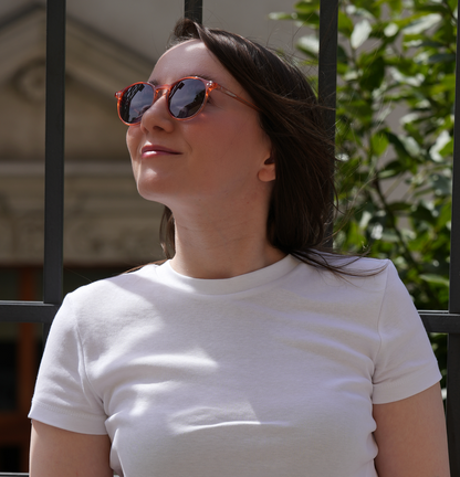 Freesbee Sunset Color Changing Acetate Unisex Sunglasses