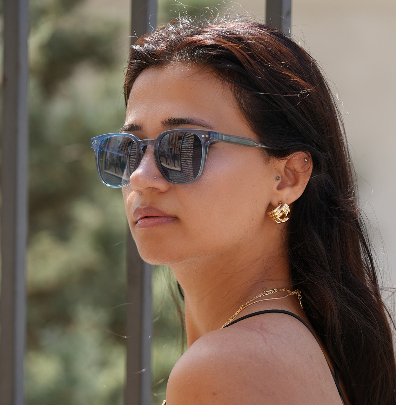 Freesbee Sunland Color Changing Acetate Unisex Sunglasses