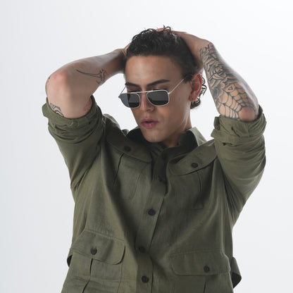 Freesbee Loomis Metal Unisex Güneş Gözlüğü