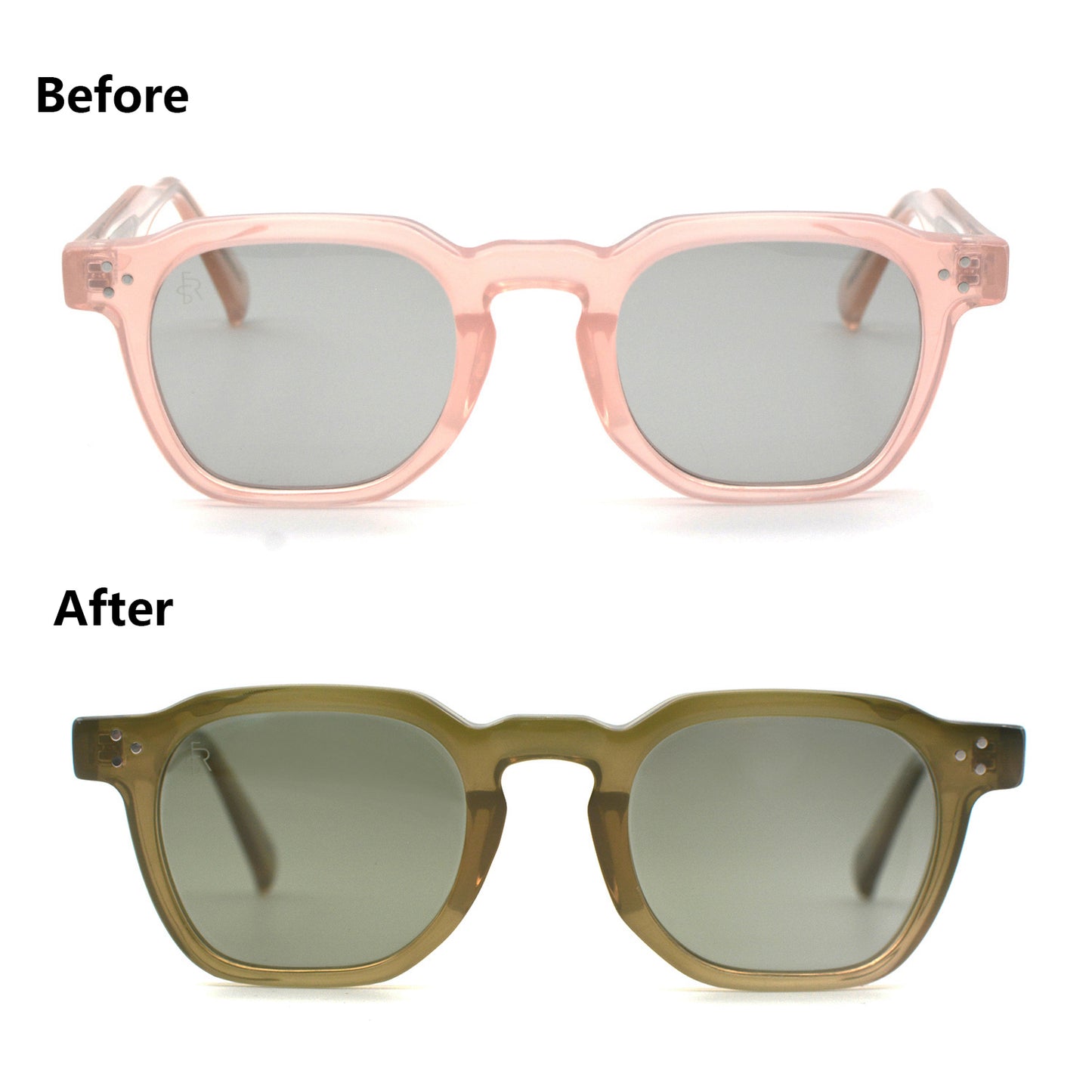 Freesbee Suncity Color Changing Acetate Unisex Sunglasses