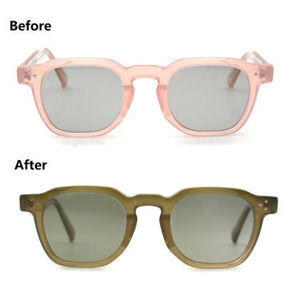 Freesbee Suncity Color Changing Acetate Unisex Sunglasses