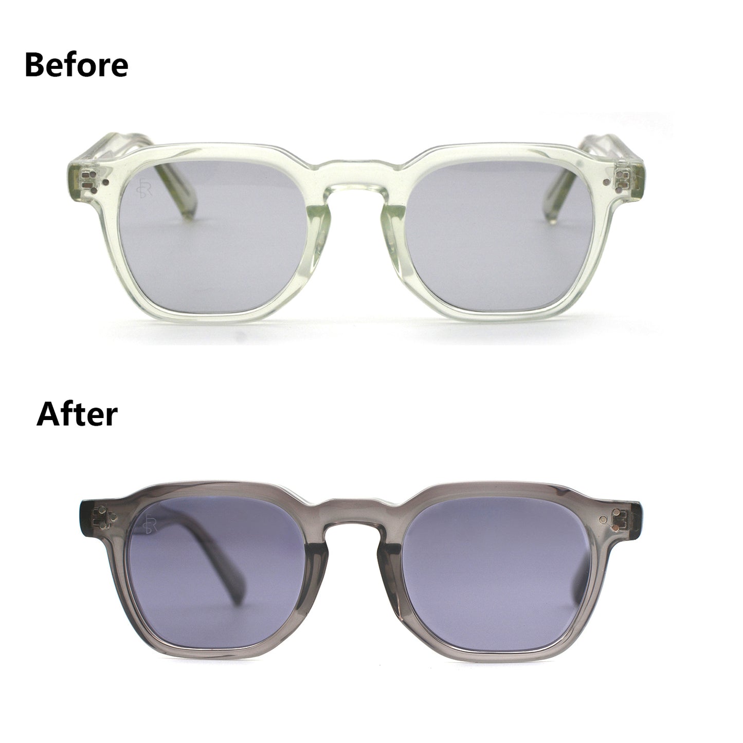 Freesbee Suncity Color Changing Acetate Unisex Sunglasses