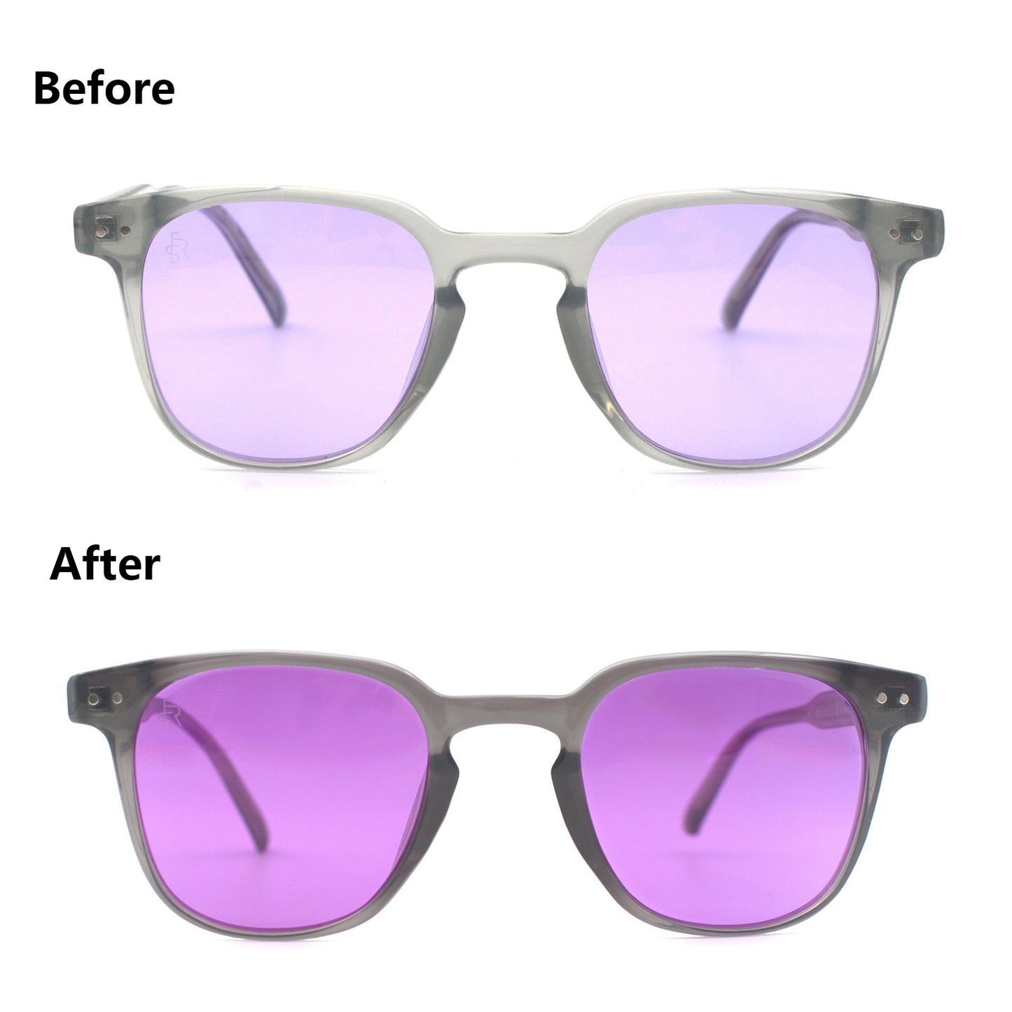 Freesbee Sunland Color Changing Acetate Unisex Sunglasses