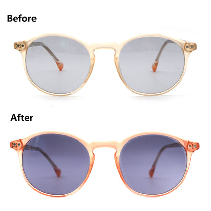 Freesbee Sunset Color Changing Acetate Unisex Sunglasses